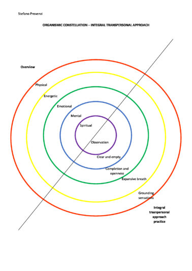 Organismic constellation - Integral transpersonal approach