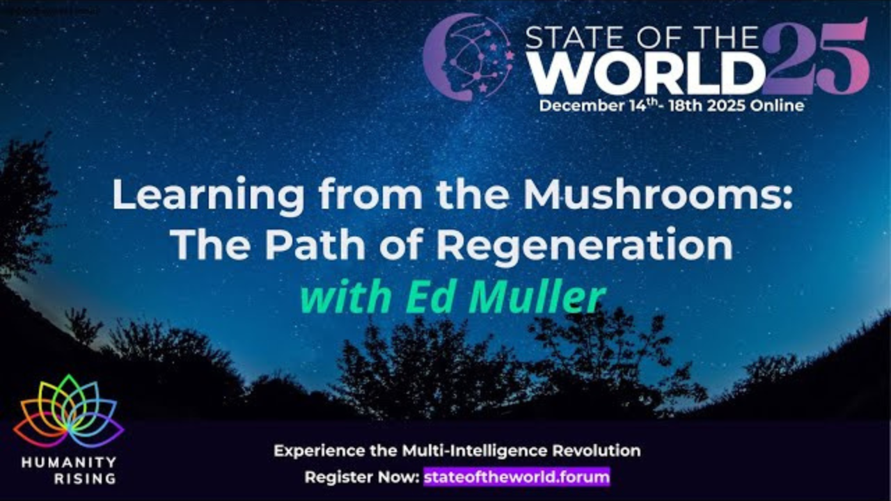 Humanity Rising 1151: Learning from the Mushrooms: The Path of Regeneration with Ed Muller